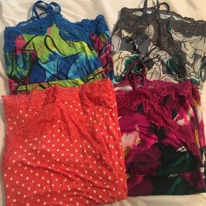 Lane Bryant camisoles (lot)